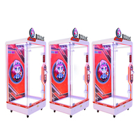 Machine d'échange de date rose coupez votre prix machine de compétence de coupe distributeurs automatiques coupez fantastique pièce de prix amusement
