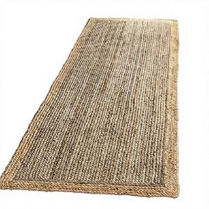 Alfombras Ecológicas de Yute y Algodón Tejidas a Mano, Alfombra Antideslizante Personalizada para Sala de Estar y Camping - Product Image 3