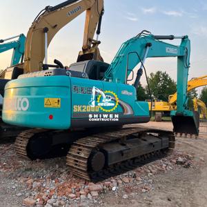 L'excavatrice Kobelco SK200 a utilisé un poids de fonctionnement de 20 tonnes avec des composants de moteur et de pompe Harga New & Sale - Product Image 3