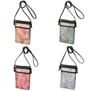 Bolso bandolera de malla hueca para mujer, bolso de hombro con cremallera, nueva moda. - Product Image 1