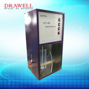เครื่องวิเคราะห์ไนโตรเจนโปรตีนแบบกึ่งอัตโนมัติ Drawell DW-ATN-100 Azotometer Kjeldahl สำหรับการทดสอบดิน ปุ๋ย และการเกษตร - Product Image 5