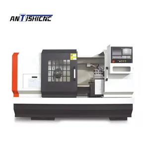 Máquina de torno CNC ANTISHICNC CK6150x1000, máquina de torno CNC de tipo de cama plana CNC de China para fábrica de Metal, alta calidad, el mejor precio