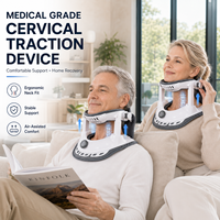 Attelle de décompression cervicale électrique réglable en plastique Boan avec batterie intégrée certifiée CE pour la physiothérapie quotidienne