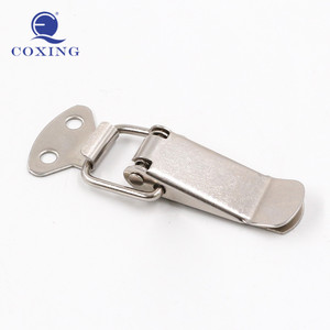 Pinces de verrouillage en métal et fer Serrure de tiroir Ressort à bascule Loquet Boîte à outils Attrape les moraillons Clips Boucle de verrouillage pour étui rigide - Product Image 6