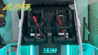 Máquina recreativa de realidad virtual ACS Premium 360 grados para dos jugadores, operada con monedas, resolución 1080P, para todas las edades, zonas de juego comerciales