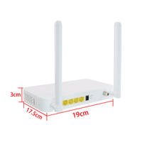 UTKing XP6481 GPON CATV ONT ONUS Xpon Onu de Doble Banda con OMCI 4GE+CATV+WiFi 2.4G&5.8G, 2 Controles Remotos GPON XPON FTTA ONU