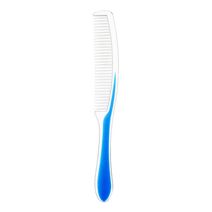 Two Color Hard Rubber Comb Rectangle 4mm Thickness Travel Portable Hotel Amenities - Product Image 2