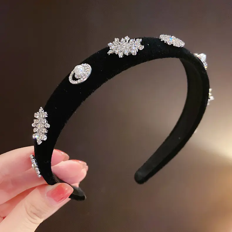 Korting Product Mode Groothandel Mooie Vrouw Meisjes Mooie Temperament Prinses Hoofdband Haaraccessoires