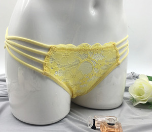 Bien jacquard de encaje sexy bragas transparentes damas Lencería - Product Image 4