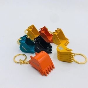 Llavero de excavadora Komatsu de aleación de zinc y metal ABS, regalo promocional - Product Image 1