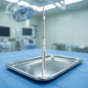 Manche de scalpel chirurgical en acier inoxydable n° 7 manuels sur la base des instruments chirurgicaux - Product Image 2