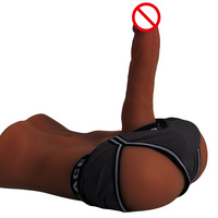 Realistischer Männlicher Torso Dildo Sexspielzeug für Frauen Großer Weicher Penis Hautähnliches Gefühl Großer Männlicher Torso Masturbator Erotikprodukte für Damen