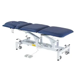 Otomatik egzersiz ekipmanları elektrikli fizyoterapi tedavi kanepe hasta muayene masası termal masaj yatağı