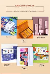 Cajas de Papel Kraft Blancas Duraderas con Experiencia Personalizada y Descuento por Tiempo Limitado para Regalos, Laminación Mate, Recubrimiento UV, Reciclables - Product Image 4