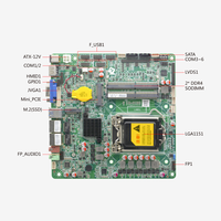 Placa Base ITX-B310C_2L LGA 1151 Mini ITX con H310C 2 HD1.4 DDR4 Doble Lan SSD DC 19V
