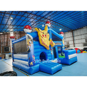 Venta al por mayor Frozen Theme Inflable Bouncer Jumping Castle con tobogán Inflable Giant Bouncer House Combo para Renta - Product Image 5