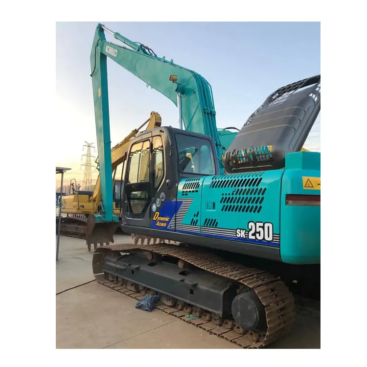 الجملة Kobelco SK250 Loog بوم المستخدمة حفارة زاحفة