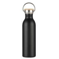 Vaso Térmico Personalizado de Acero Inoxidable 304 - Taza Grande de 500ml con Aislamiento al Vacío de Una Sola Capa, Tapa con Asa, Mantiene el Agua Hirviendo de 12 a 24 Horas
