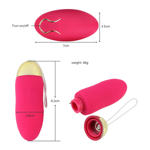 Rechargeable <b>Vibrating</b> Egg <b>Remote</b> Controller Adult <b>Vibrator</b> for Women - Product Image 4