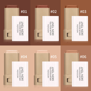 Palette de maquillage pour le visage Meidian Wholesale Cosmetics Foundation, 6 couleurs, crème mate, couvrance totale, correcteur de haute qualité - Product Image 3