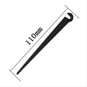 Conjunto de Acessórios para Irrigação por Gotejamento com Haste de Fixação de Plástico para Tubo Capilar 4/7, Suporte, Cabeça Gotejadora e Microaspersor Rotativo - Product Image 3