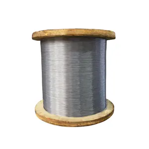 A vertente ASTM A475 do fio de aço 7*0.33/7*0.48 galvanizou a vertente do fio de aço para cabos de fibra ótica