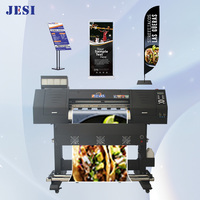 Impresora de Inyección de Tinta de Formato Ancho SIHEDA, Plotter Eco Solvente de 700 mm para Impresión de Pancartas Publicitarias y Pinturas Decorativas