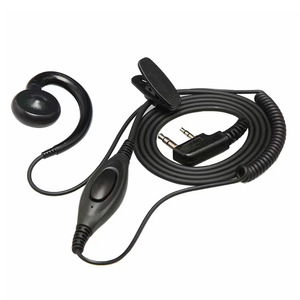 Auriculares Walkie Talkie con Gancho para la Oreja Tipo G con Cancelación de Ruido y Micrófono Tipo K para Baofeng UVK5 K6 8800 8600 - Product Image 1