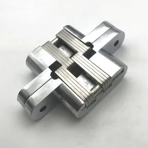 Heavy Duty Stainless Steel Metal Accessories Folding Table Hinges Furniture Hidden Cross Hinge