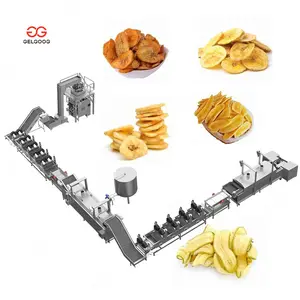 Multifunctional Automatic Plantain, French Fries Making Potato Crisps and Banana Chips Machine for Small Scales