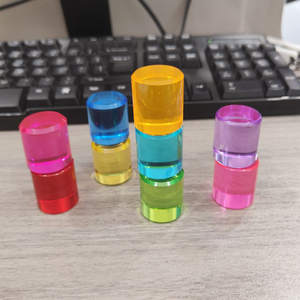 Transparenter Bunter Runder Acrylstab Leuchtstab mit Extrusions- und Schneidedienstleistungen Uplastech Marke für Beleuchtung - Product Image 3