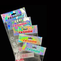 Nouvelle arrivée étui en TPU sacs transparents couverture mobile sacs en plastique design imprimé sac auto-adhésif OPP