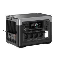 Station d'alimentation portable EU Warehouse P1000 PLUS 1800W à onde sinusoïdale pure, batterie lithium-ion 1024Wh, Type C