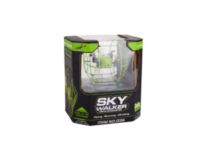 Sky <span class=keywords><strong>Walker</strong></span> 2.4GHz 4CH Quadcopter Anti Jatuh yang Dapat Memanjat Dinding, Bola Terbang <span class=keywords><strong>Mini</strong></span> dengan Rotasi 360 Derajat, Mainan Drone untuk Anak-Anak - Product Image 6