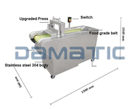 DF1000 Droge Beef Jerky Palm Date Cube Cutter Gedroogd Vlees Fruit Snijmachine