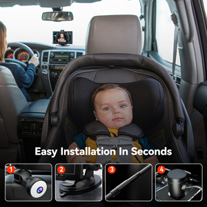 Monitor per <span class=keywords><strong>Seggiolino</strong></span> Auto Redtiger B01 con Schermo da 4,4 Pollici, Registrazione Avanzata in Loop, Videocamera HD per Bambini con WiFi - Product Image 4
