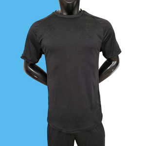 เสื้อฟุตบอลแขนสั้นสีดำแบบกำหนดเองของแอลจีเรีย คุณภาพสูง ขายส่ง ราคาถูก ชุดวอร์มฟุตบอล เสื้อฟุตบอล - Product Image 4