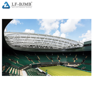 Nodos de marco de espacio a prueba de corrosión Arena de marco de espacio curvo diseñado por <span class=keywords><strong>BIM</strong></span> - Product Image 5