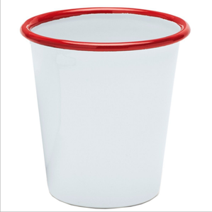 Taza de Metal Esmaltada de 310 ml, Forma de Cono, Taza de Metal Esmaltada Vintage para Camping, Taza para Café o Leche, Logotipo Personalizado OEM - Product Image 2