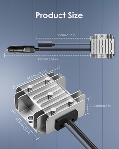 Convertitore Step-up per Starlink Mini, <span class=keywords><strong>Adattatore</strong></span> di Alimentazione Booster 12V/24V 30V 3.5A con Presa Femmina DC 5521 - Product Image 2