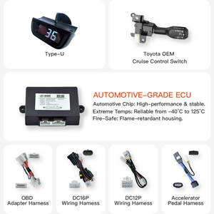 Kit de Control de Crucero HUD YOUTOO, Modo Deportivo para Levin, para Vios, Conexión Plug and Play, Sin Necesidad de Cortes, Garantía de 3 Años - Product Image 2