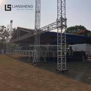 Gran oferta, sistema de aluminio de armadura de luz de montaje rápido, escenario de Evento de diseño personalizado para espectáculo de conciertos - Product Image 5