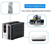 Régulateur de tension automatique monophasé 220V CA AVR 1KVA 2KVA 3KVA 5KVA pour appareils électroménagers – Vente en gros