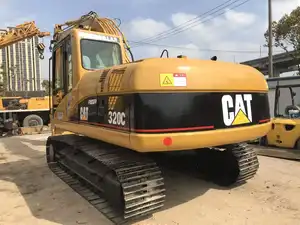 Venta caliente 20 toneladas Caterpillar Excavadora hidráulica CAT 320 320C Excavadora de segunda mano en venta