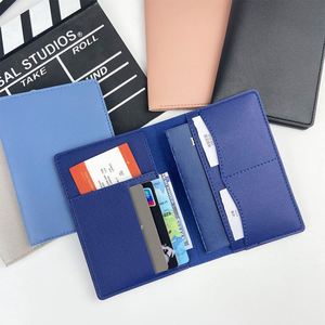 Porta Pasaportes de Cuero PU Personalizado al por Mayor, Bajo MOQ, Estuche Organizador de Documentos de Viaje Impermeable - Product Image 4