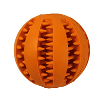 Léger personnalisable bricolage chien jouet multi-fonction sécurité améliorée balle pour animaux de compagnie alimentation lente et filetage de corde en caoutchouc Durable