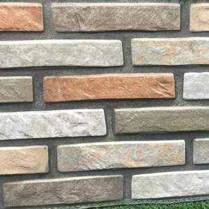 Revêtement mural extérieur moderne Pierre aspect marbre Carreaux muraux en céramique pour l'intérieur des villas dégringolées et des façades d'hôtels - Product Image 1