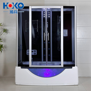 Luxury Massage Enclosed Steam <strong>Shower</strong> <strong>Room</strong> Sauna Cabin Sliding Frame Brushed Surface Finish for Indoor Use Hotels - Product Image 2