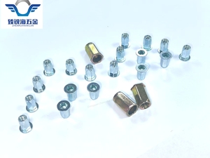 Bán Buôn Nhỏ Chìm Đầy Đủ Lục Giác Đinh Tán Nut Carbon Thép Mạ Kẽm Nut Với Hex Đầu Phẳng Cho Chăm Sóc Sức Khỏe Các Ứng Dụng - Product Image 2