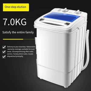 Lavadora doméstica semiautomática OEM de 7kg con función de deshidratación para electrodomésticos de hoteles y hogares - Product Image 4